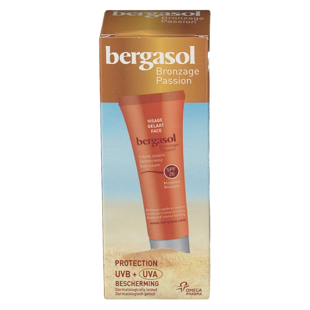 Bergasol Crème Visage SPF20