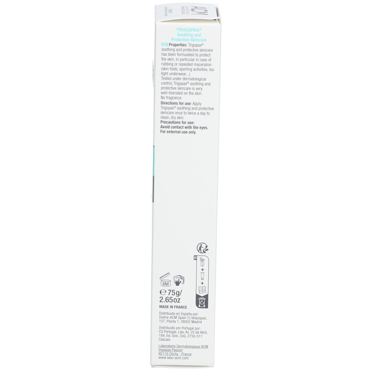 Trigopax Crème protectrice et apaisante
