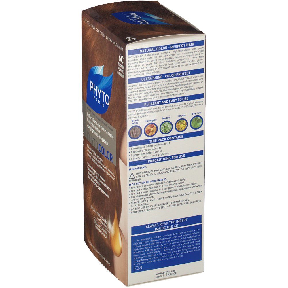 Phyto Phytocolor 6C Blond Foncé cuivre