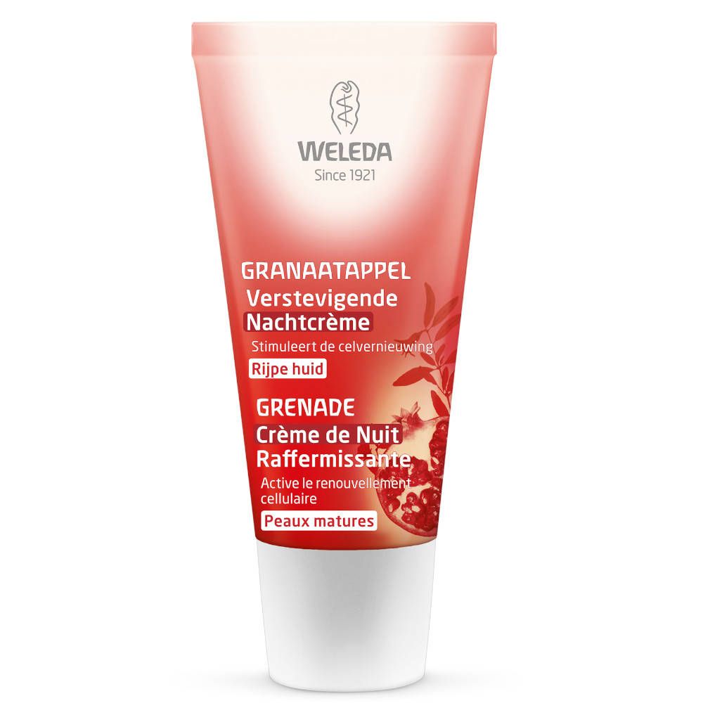 Weleda Grenade Crème De Nuit Raffermissante