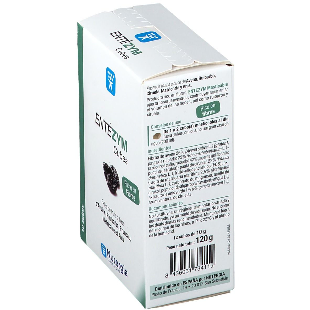 Entezym Cubes Confort Digestif