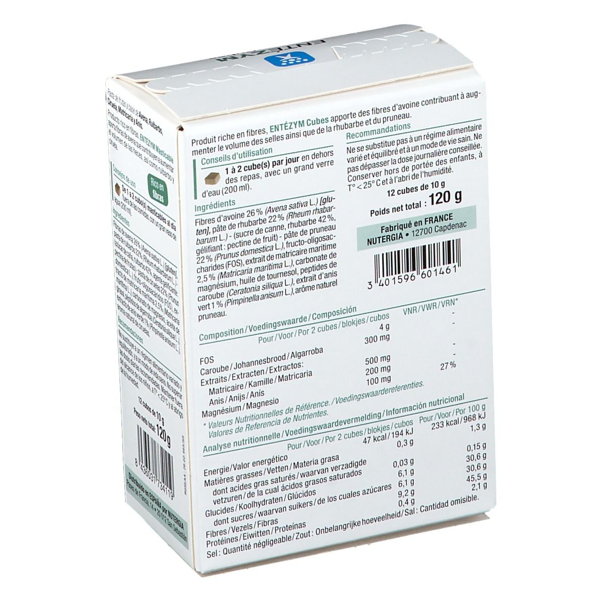 Entezym Cubes Confort Digestif