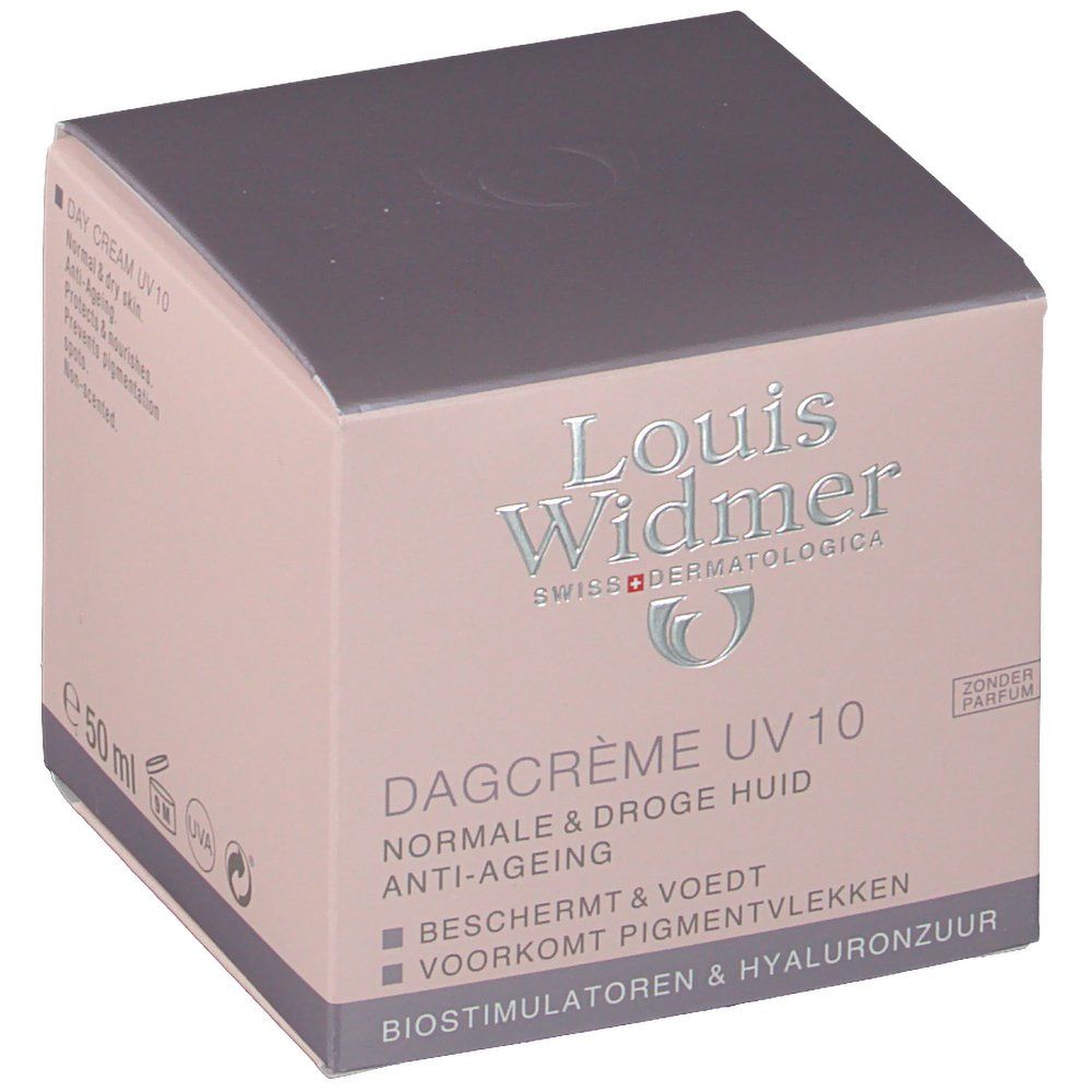 Louis Widmer Crème de Jour SPF10 sans parfum