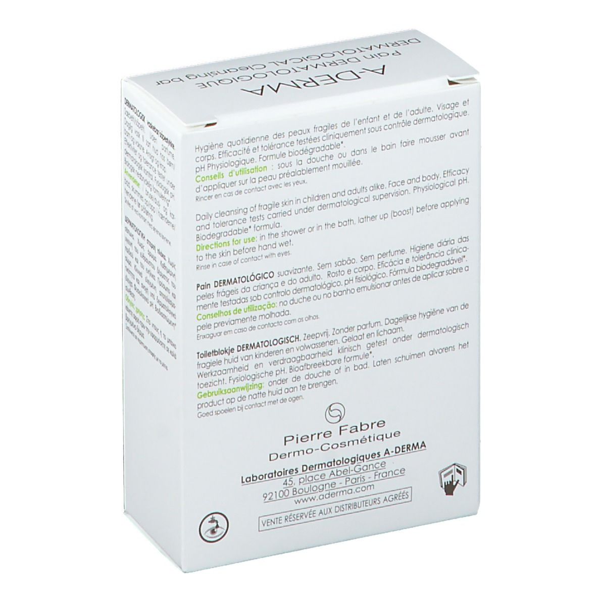A-Derma Pain Dermatologique