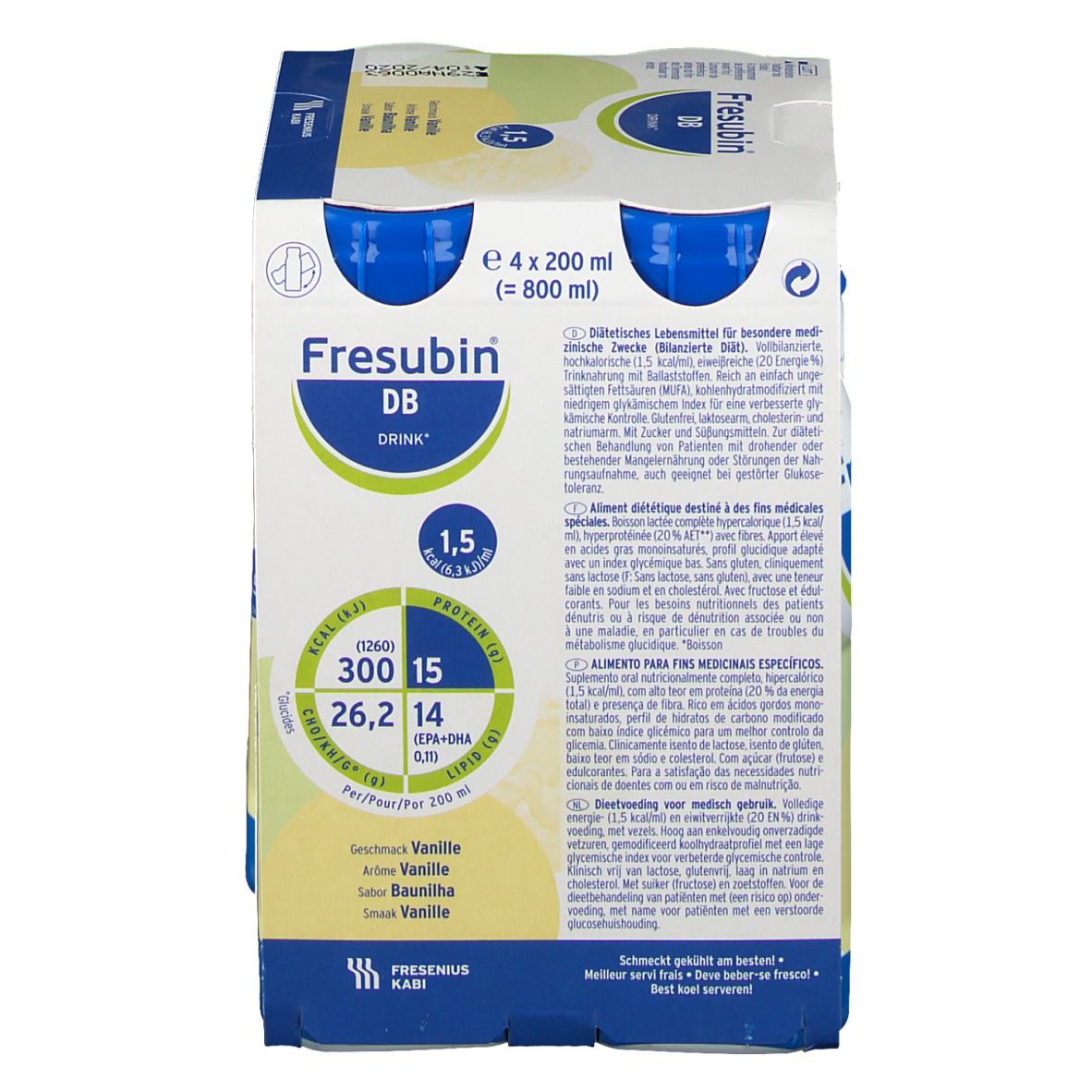 Fresubin DB Drink Arôme vanille