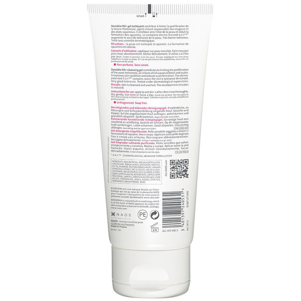 Bioderma Créaline DS+ Gel Nettoyant