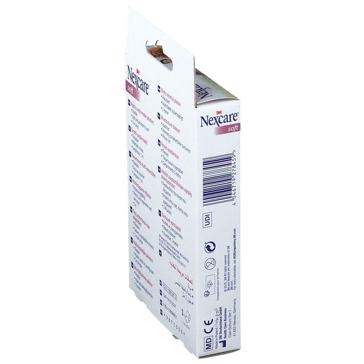 3M Nexcare™ Soft Pansement doux 8 cm x 1 m
