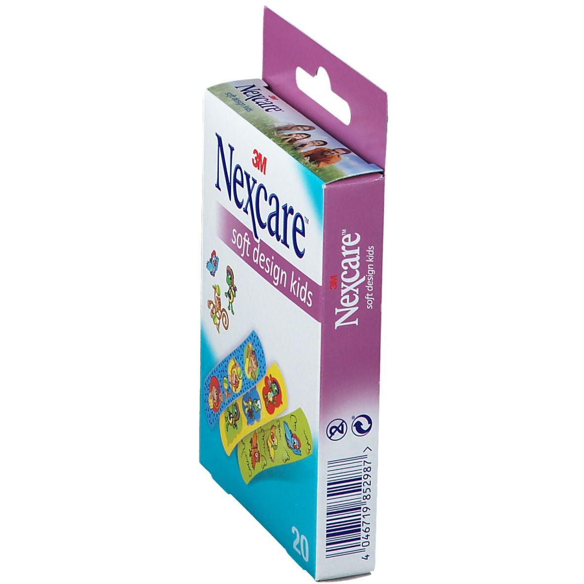 3M Nexcare™ Soft Design Kids Pansements Décor animaux