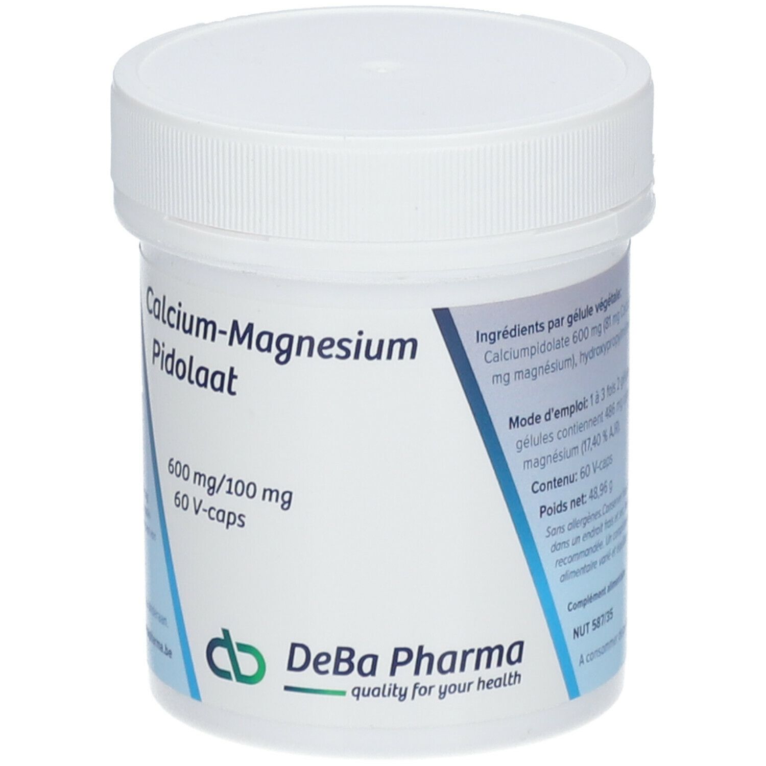 Deba Pharma Pidoate de calcium-magnesium