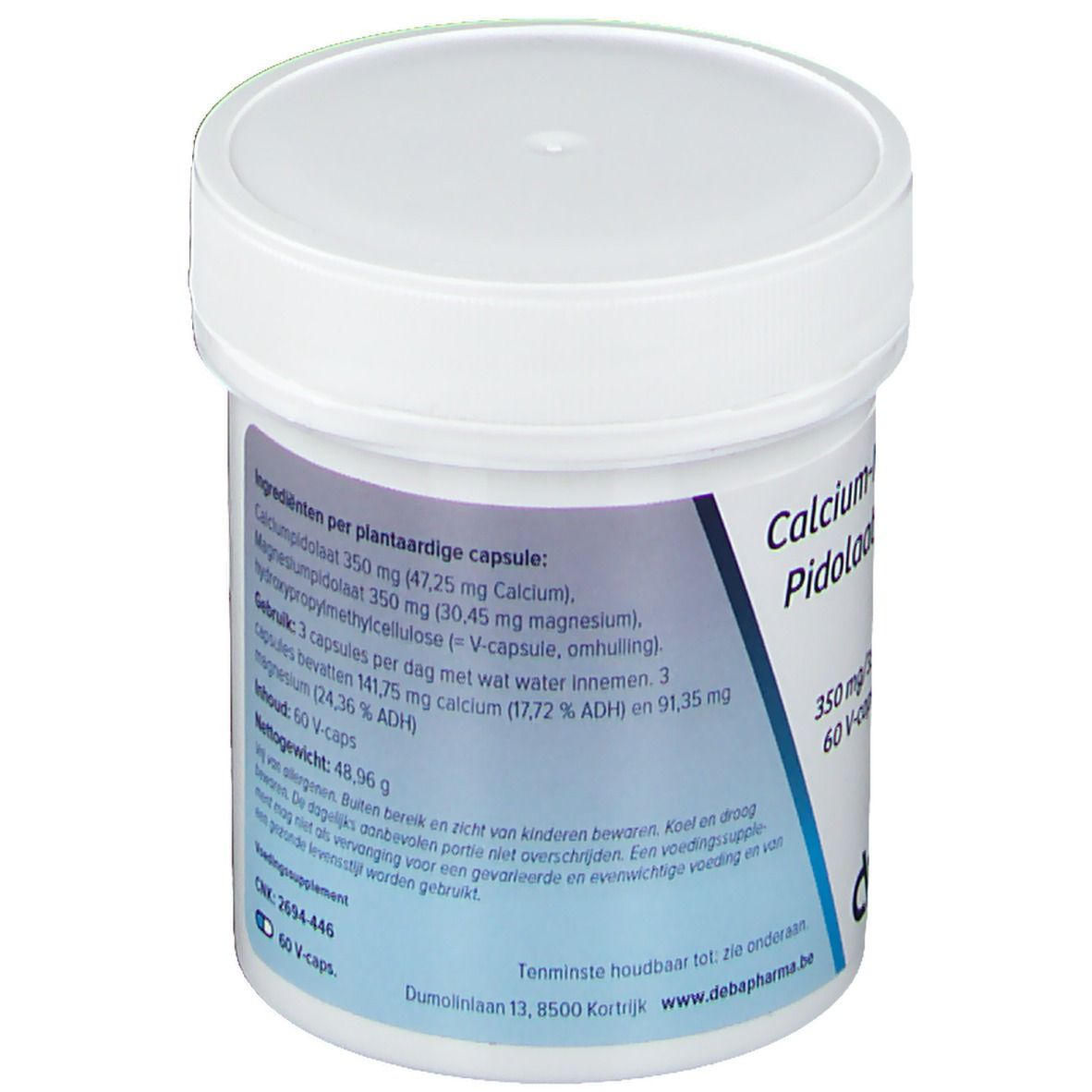 Deba Pilodate de calcium magnésium 350/350 mg