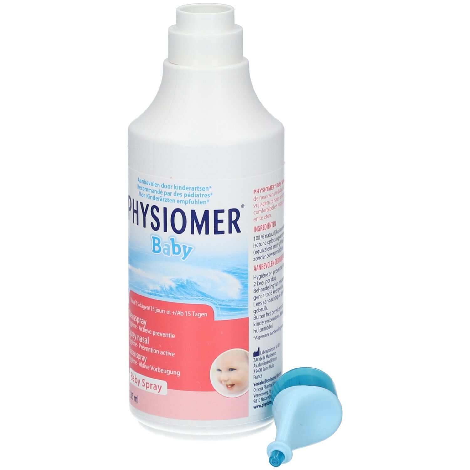 Physiomer® Baby Spray nasal Hygiène prévention active