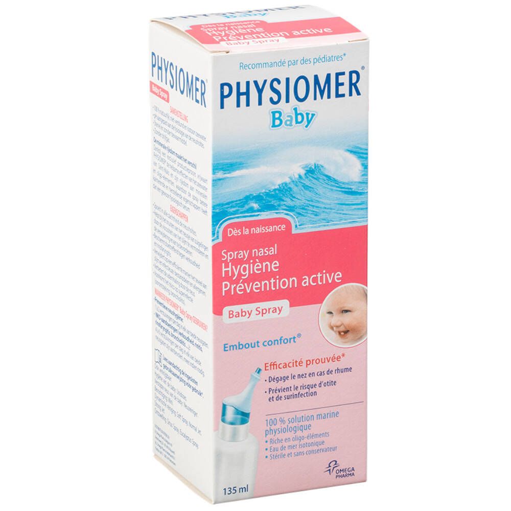 Physiomer® Baby Spray nasal Hygiène prévention active