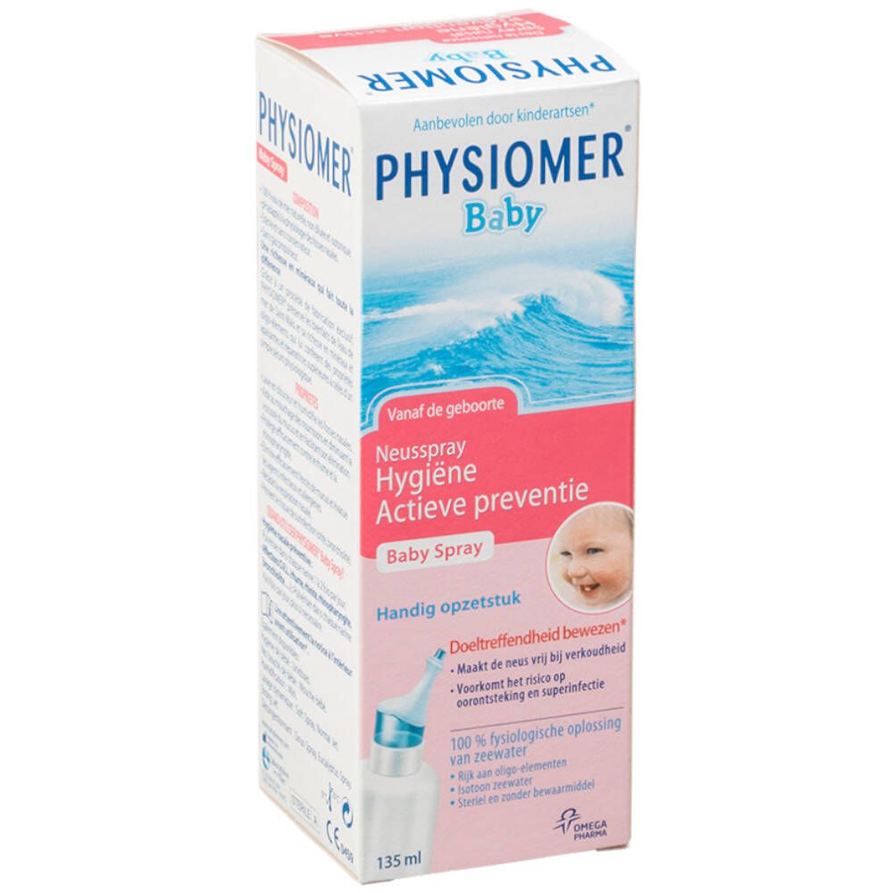 Physiomer® Baby Spray nasal Hygiène prévention active