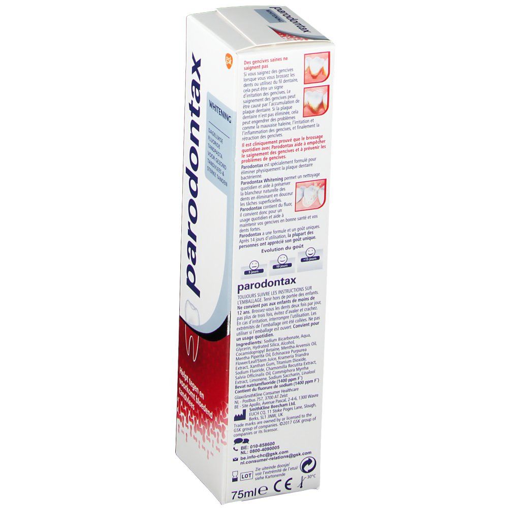 Parodontax Whitening Tandpasta