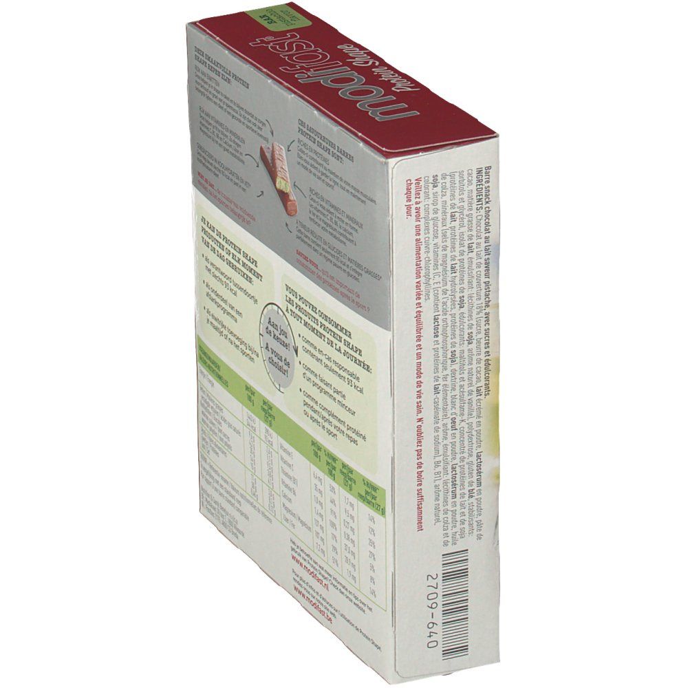 Modifast Proti Plus Barre Pistache