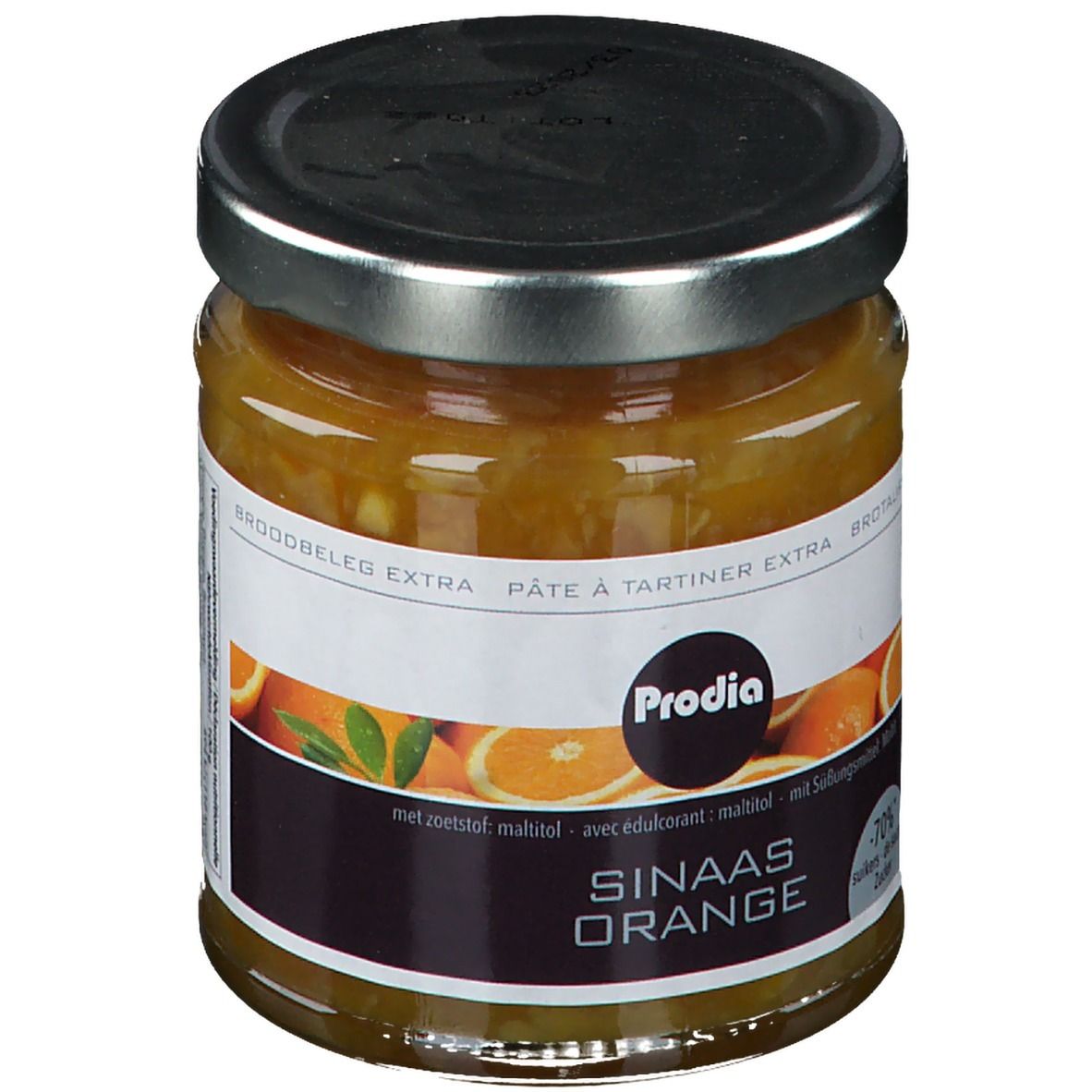 Prodia Confiture Extra orange sans sucres ajoutés