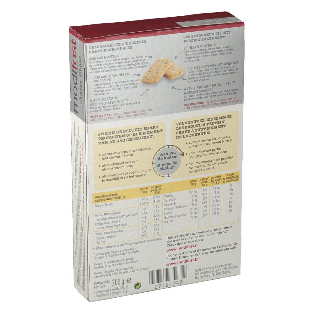 modifast® Protein Shape bscuit Céréales Chocolat