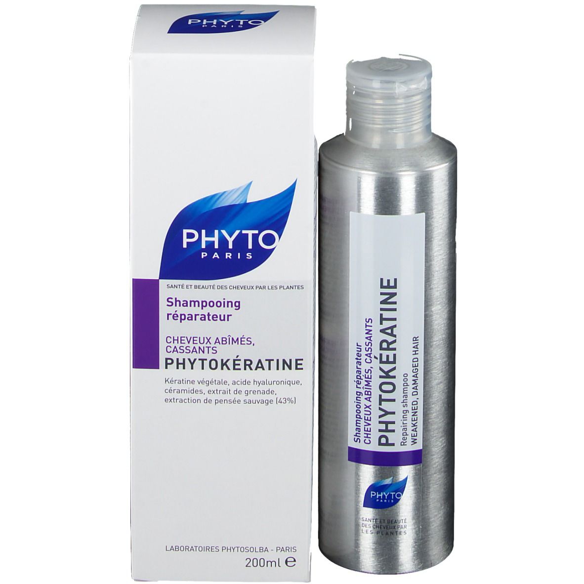 Phyto Phytokératine Shampooing réparateur