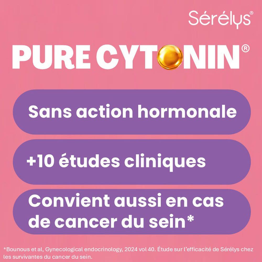 Sérélys Ménopause : "Partenaire de confiance" lors de la ménopause et de "think pink".