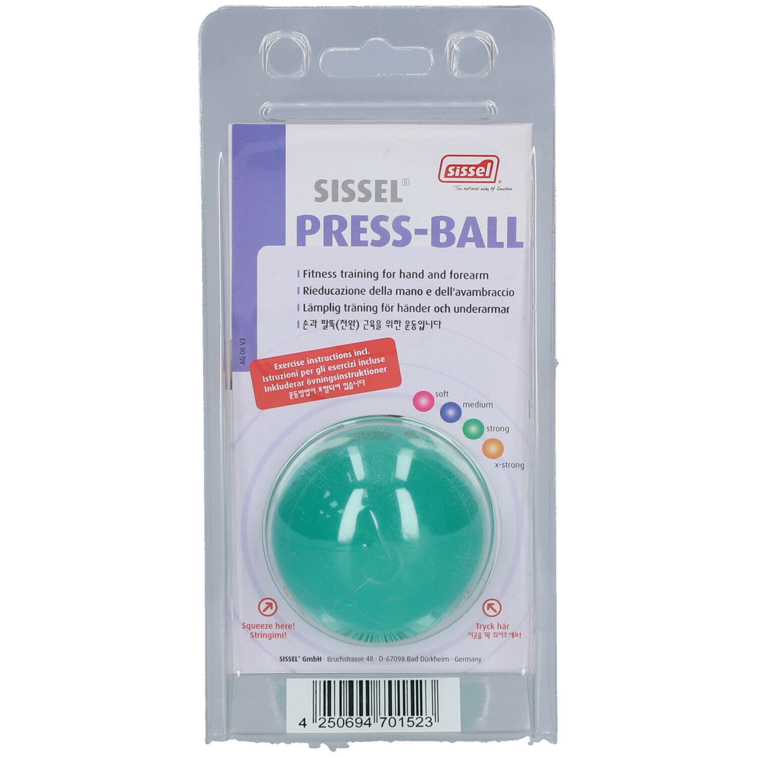SISSEL® Press-Ball Fort Vert