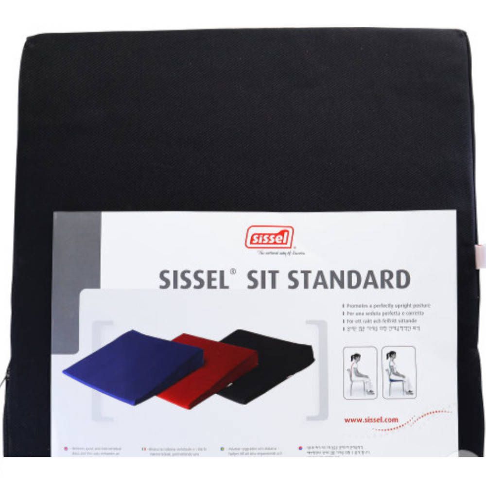 Sissel® Sit Standard Coussin d'assise triangulaire Noir
