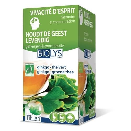 Biolys Thé Vert - Ginkgo