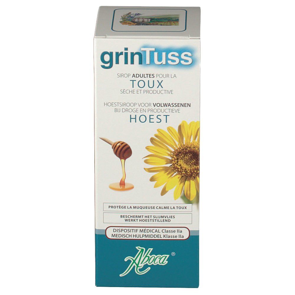 grinTuss - Toux sèche et grasse - Pharmacie de la Poste