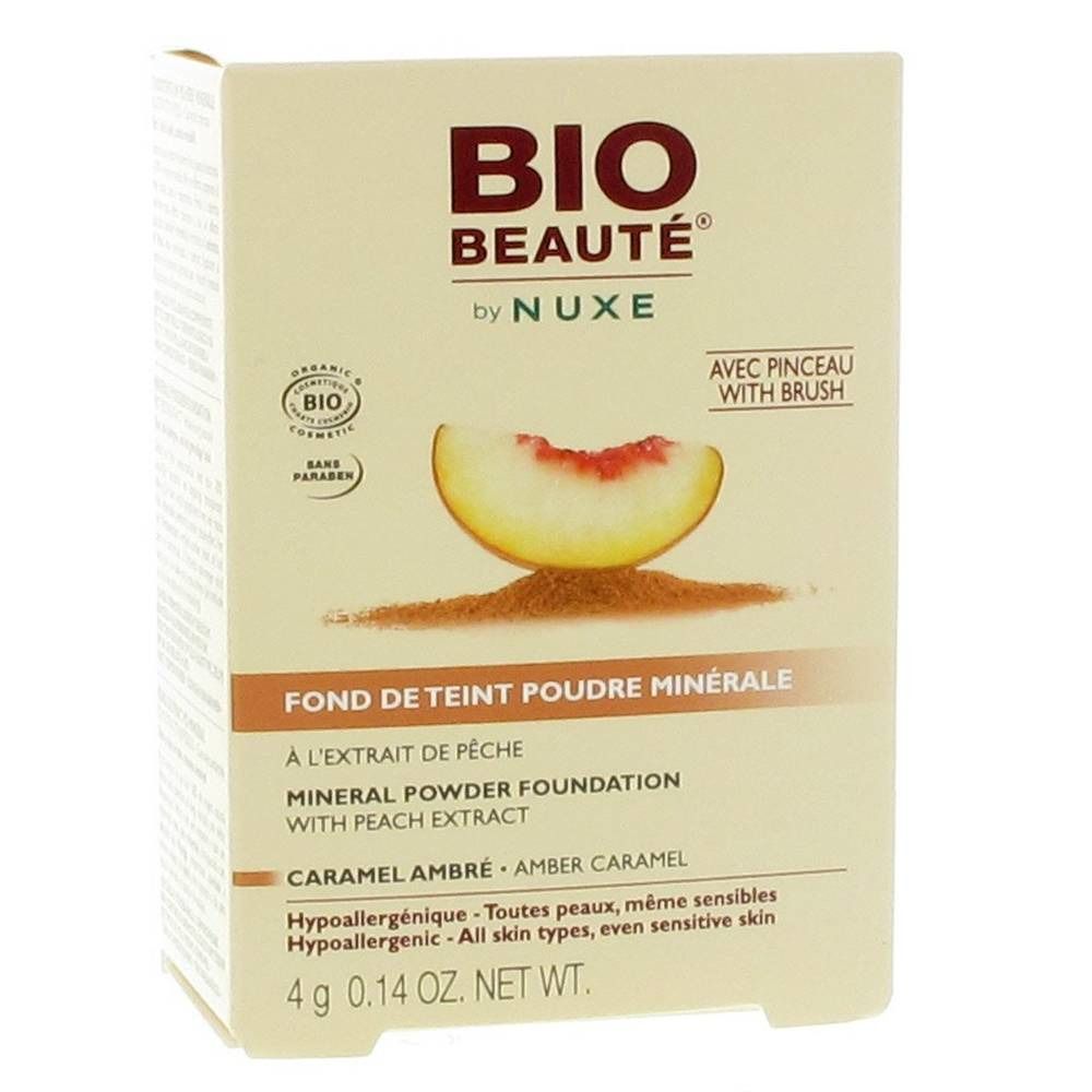 Nuxe Bio Beauté® Fond De Teint Poudre Minérale Caramel Ambré