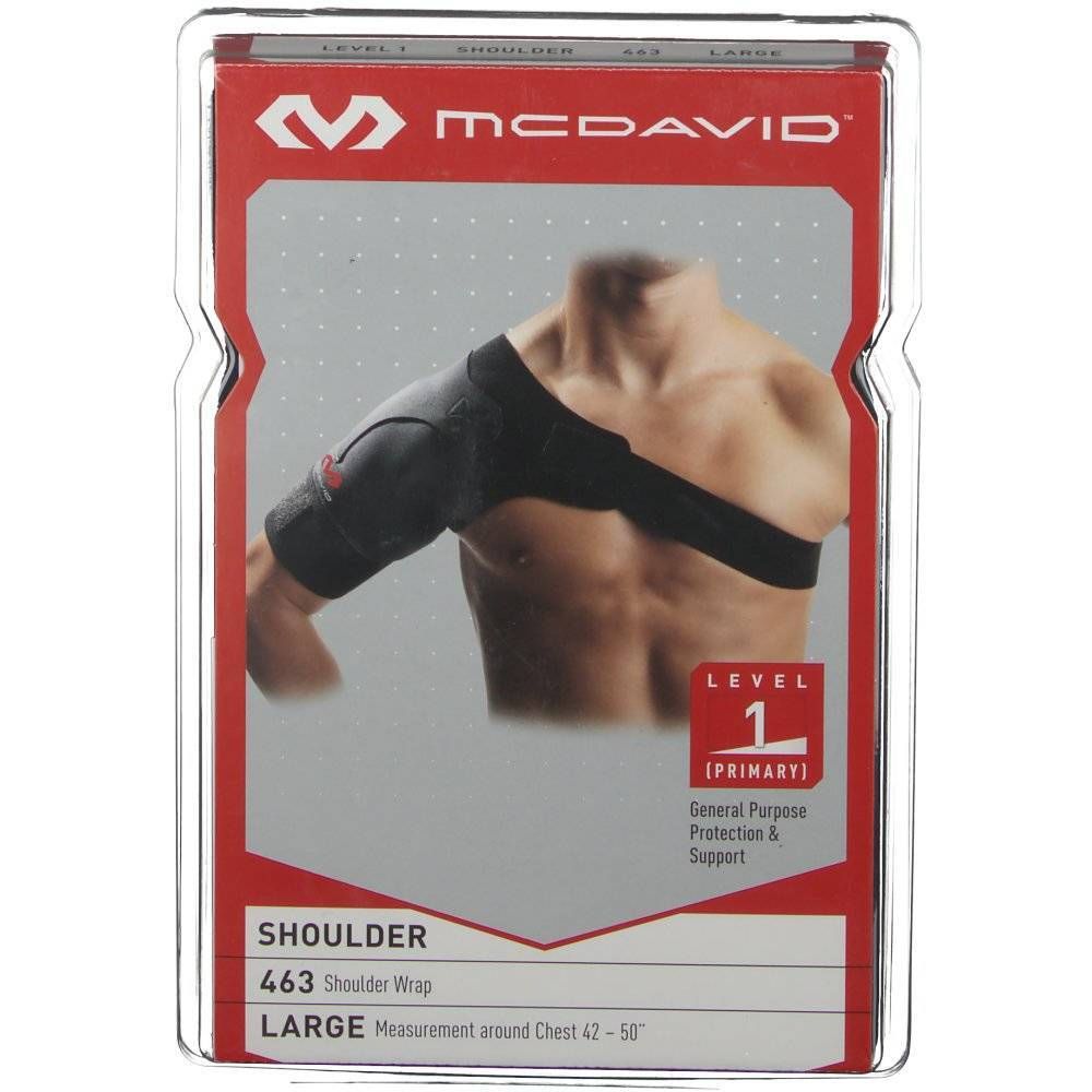 McDavid® Épaulière Lightweight 463 Noir Large