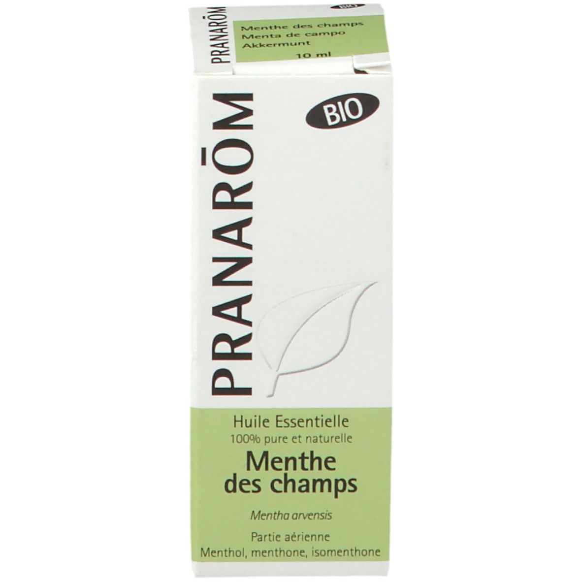PRANARÔM - Menthe Des Champs Bio - Huile Essentielle Chémotypée - Digestion - Pure Et Naturelle - HECT - 10 ml