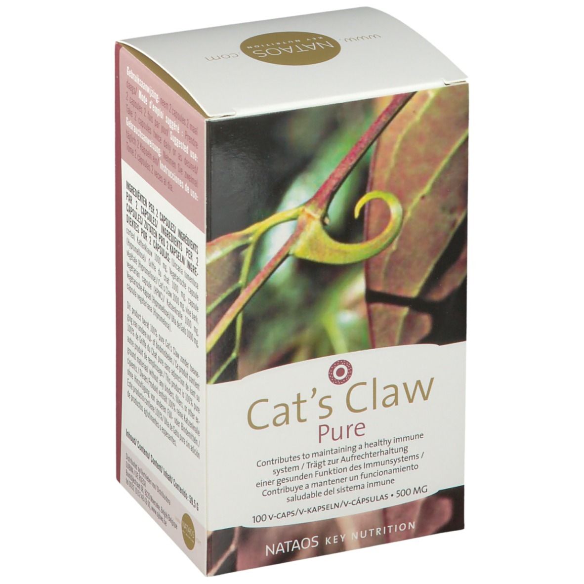 Nataos Key Nutrition Cat's Claw/Griffe de chat