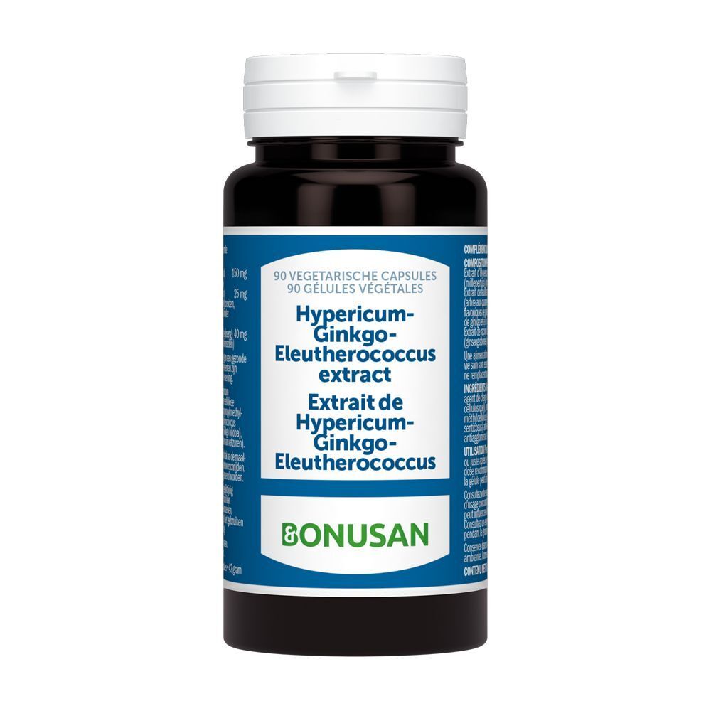 Bonusan Extrait de Hypericum-Ginkgo-Eleutherococcus