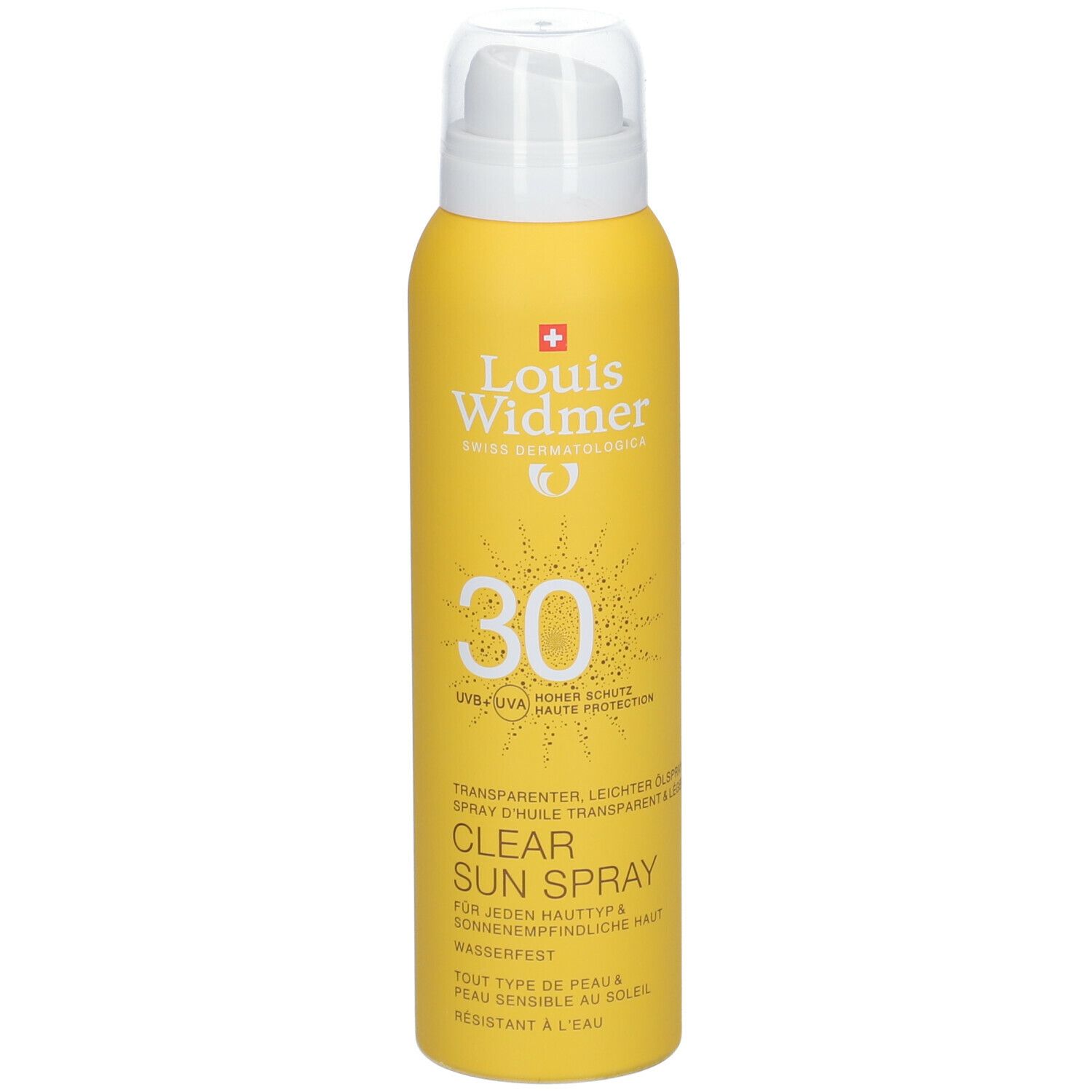 Louis Widmer Clear Sun Spray 30 avec parfum