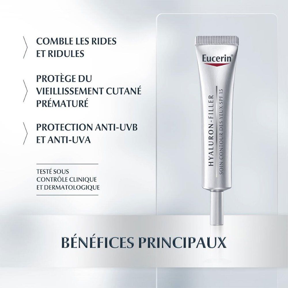 Eucerin® Hyaluron-Filler Soin Contour des Yeux