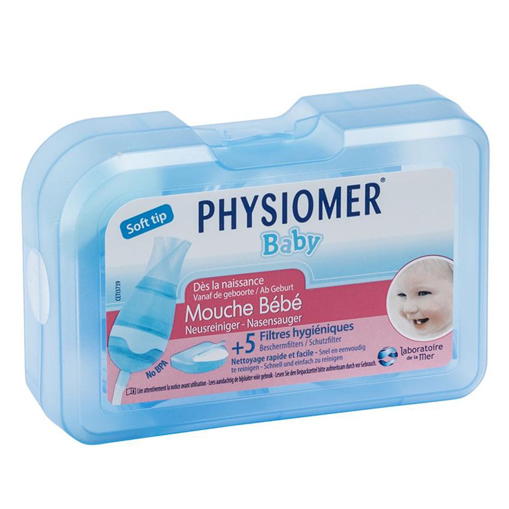 Physiomer® Mouche Bébé + 5 Filtres protecteurs