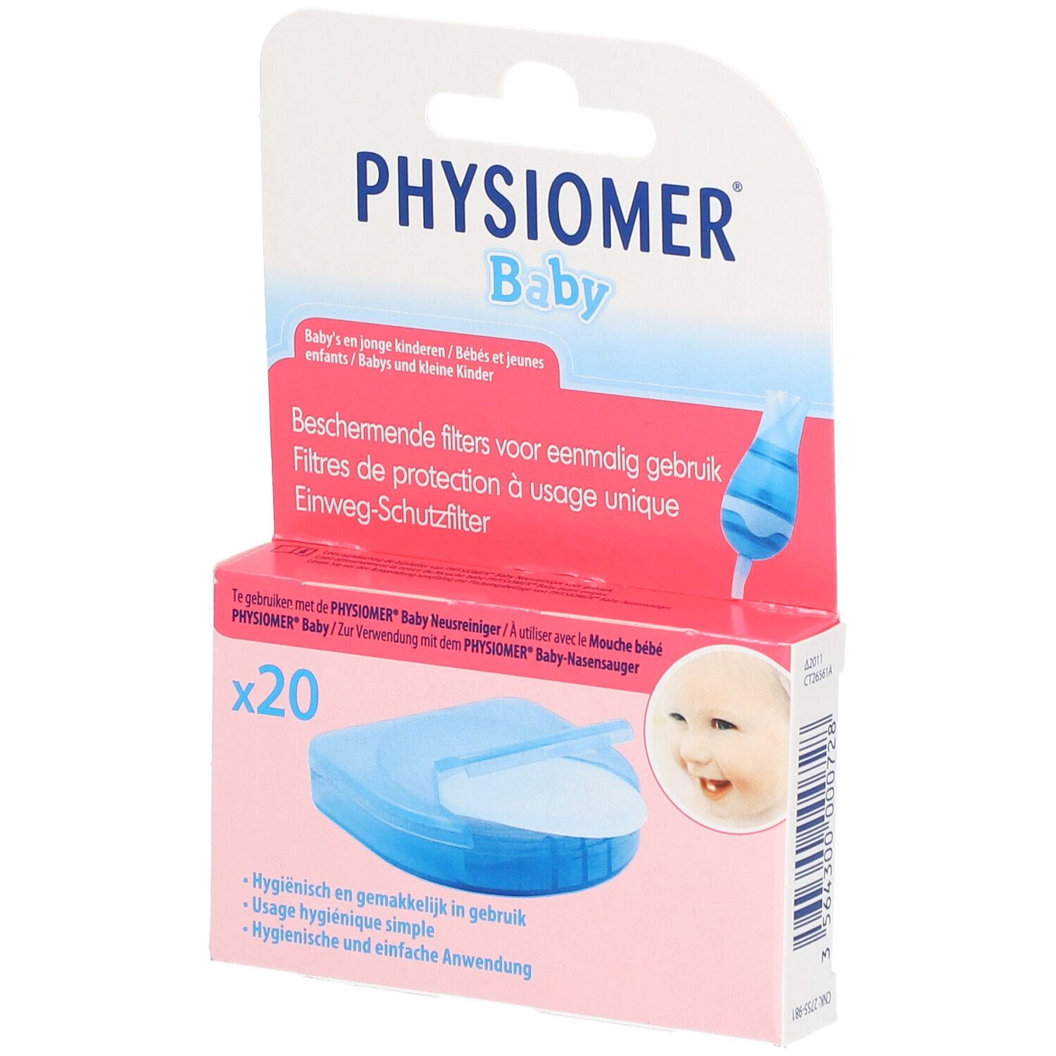 Physiomer® Baby Filtres protecteurs