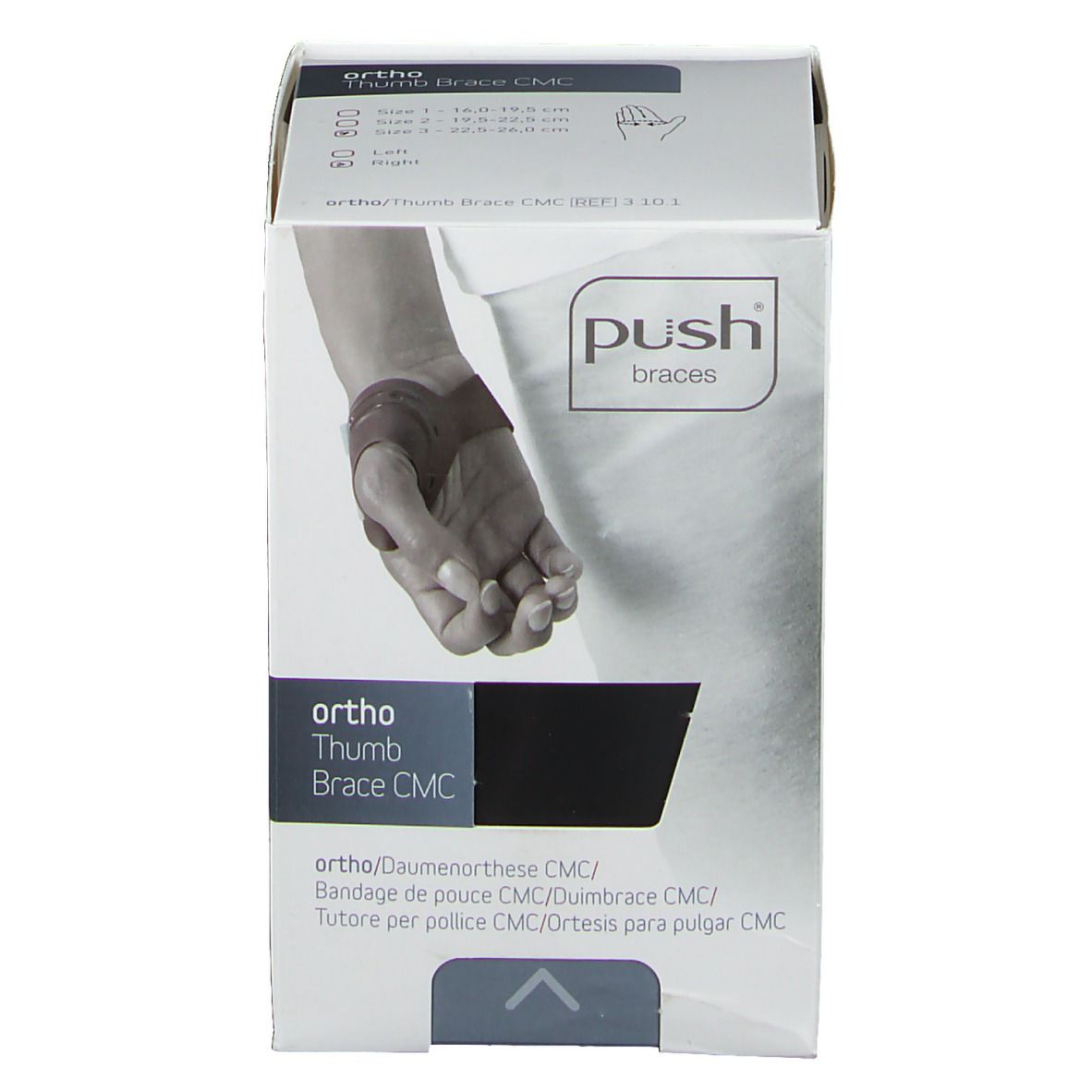 push® Bandage de pouce Ortho CMC Droite 22.5-26 cm T3