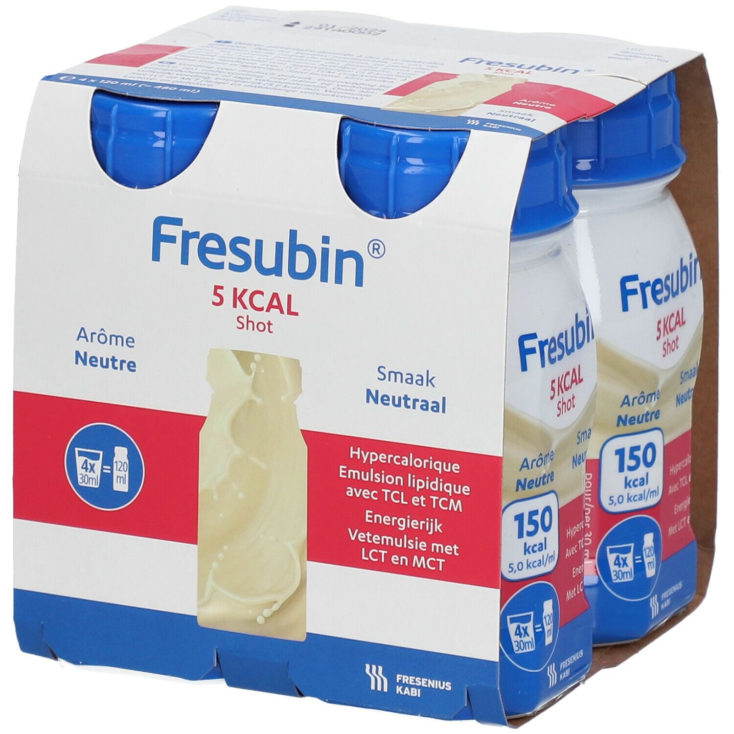 Fresubin 2 kcal crème HP/HC Fraise des bois - Nutrition hyperpotéinée