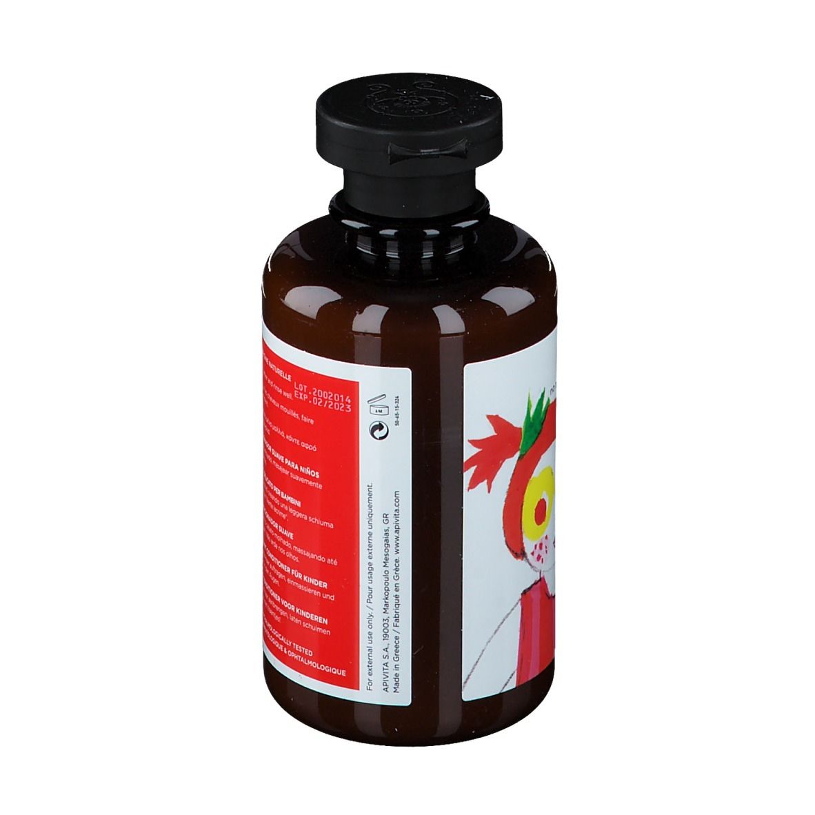 Apivita Kids Shampoing & Après-Shampoing avec Grenade &  Miel