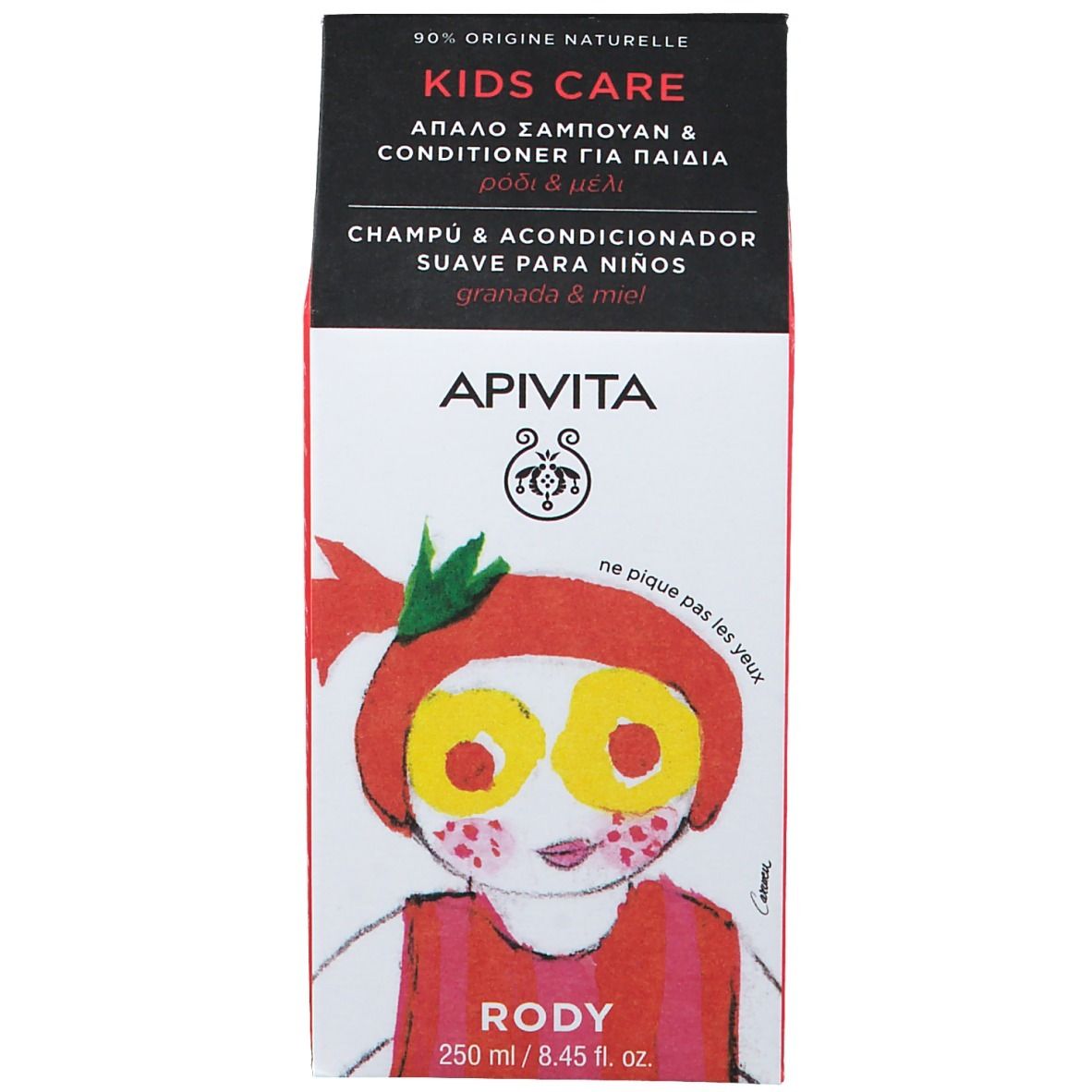 Apivita Kids Shampoing & Après-Shampoing avec Grenade &  Miel