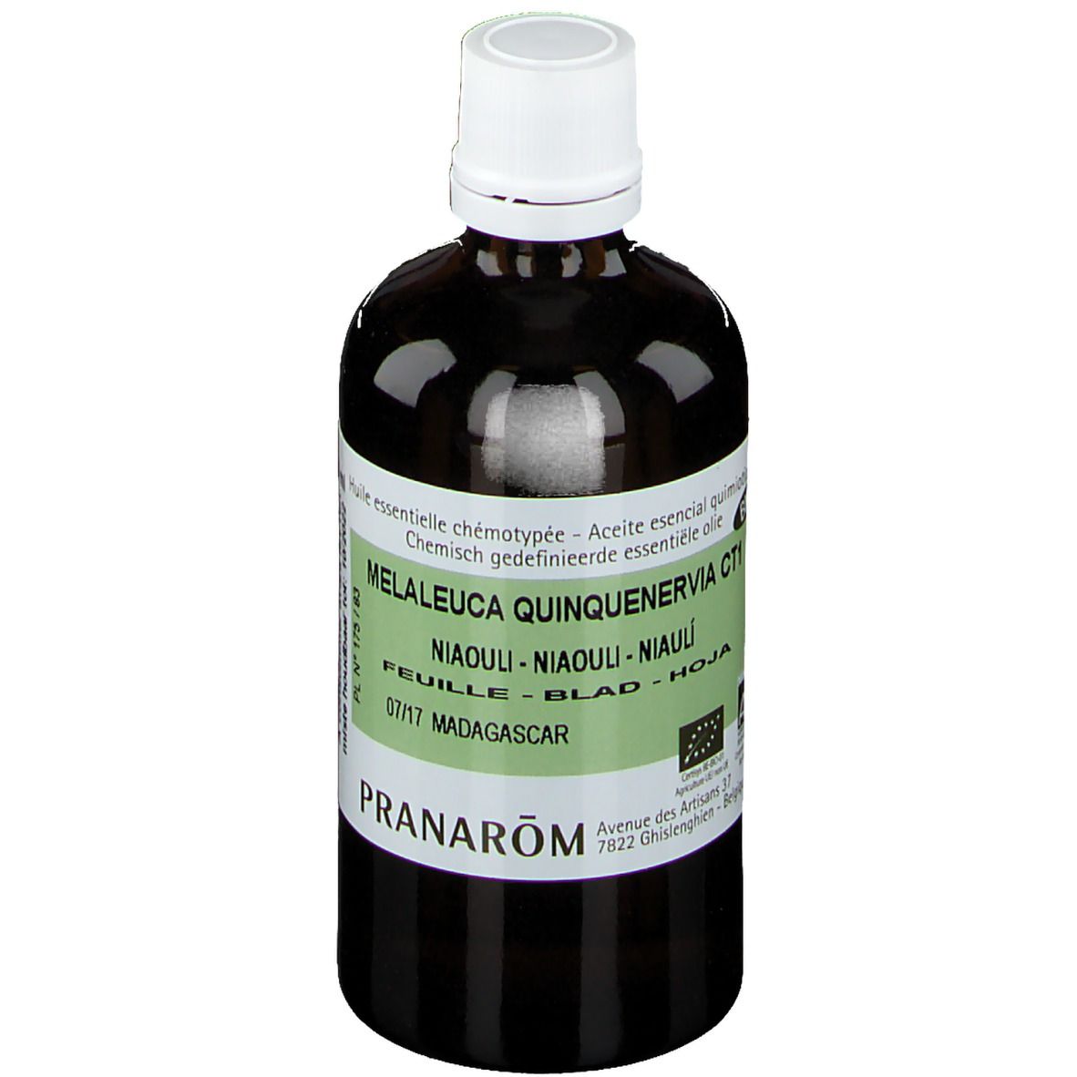 Pranarôm Niaouli à Cinéole Huile Essentielle Bio