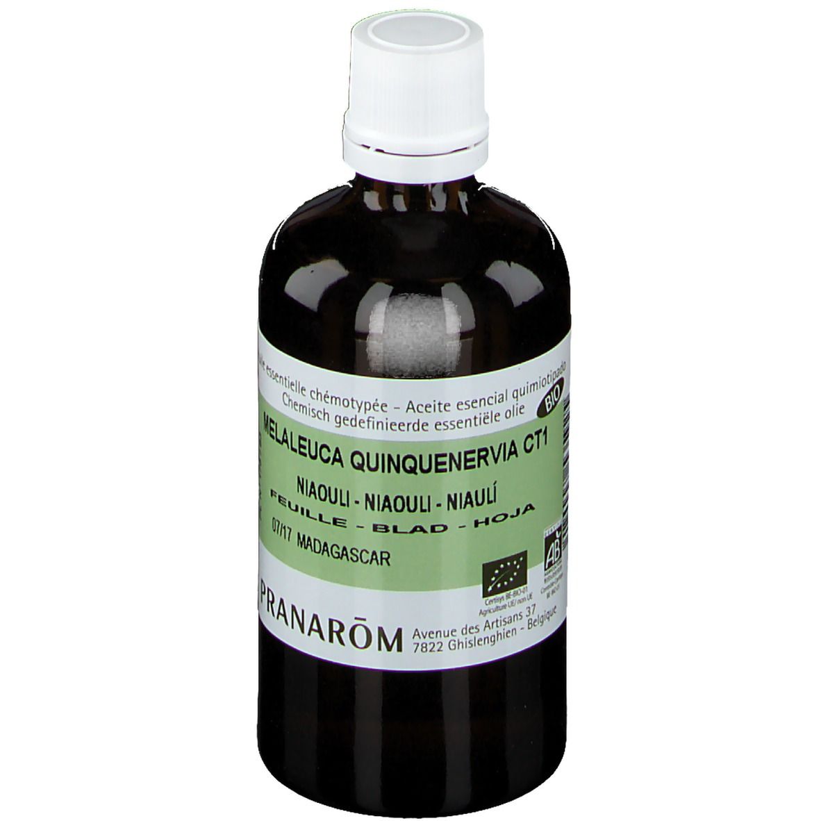Pranarôm Niaouli à Cinéole Huile Essentielle Bio
