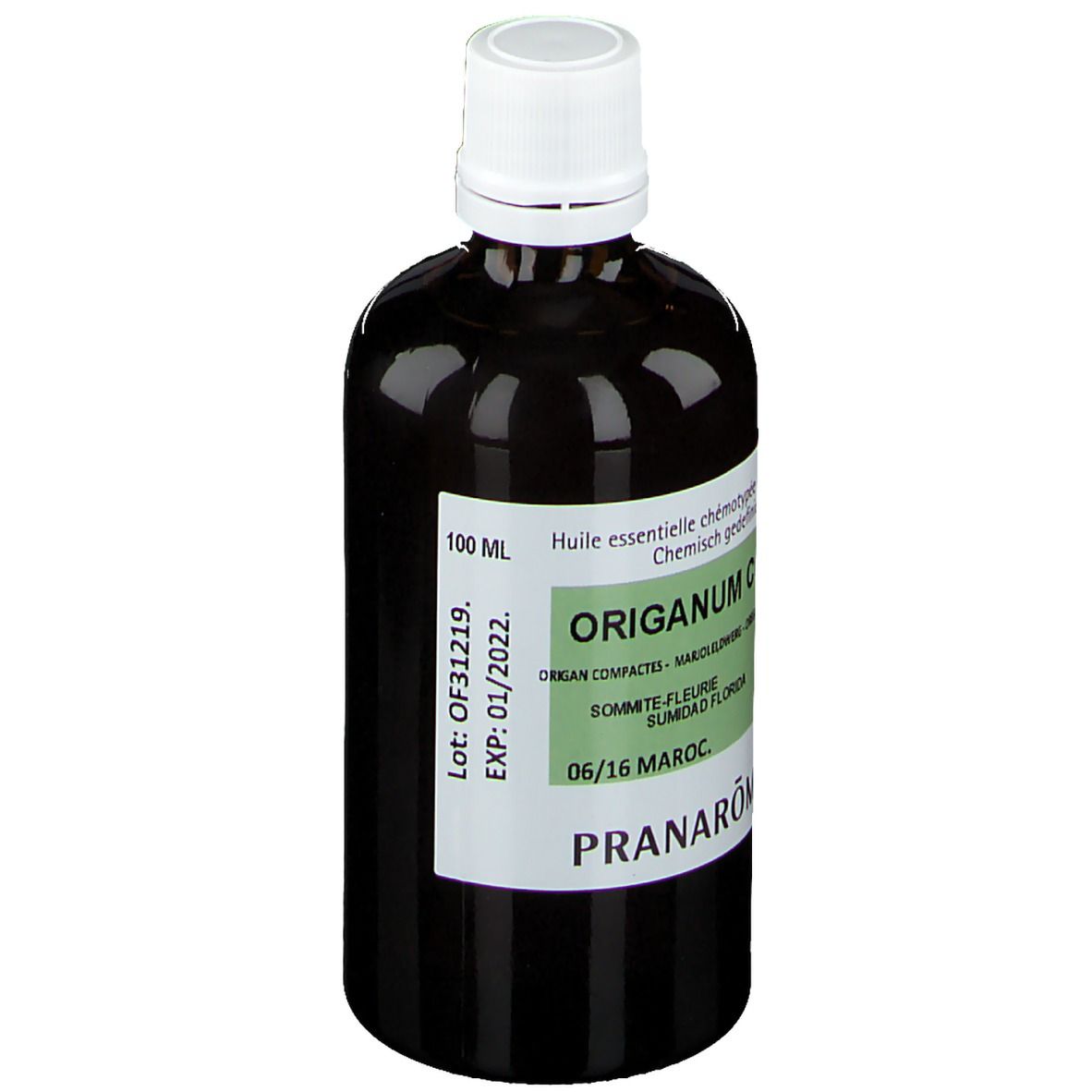 Pranarom Origan compacte Huile essentielle