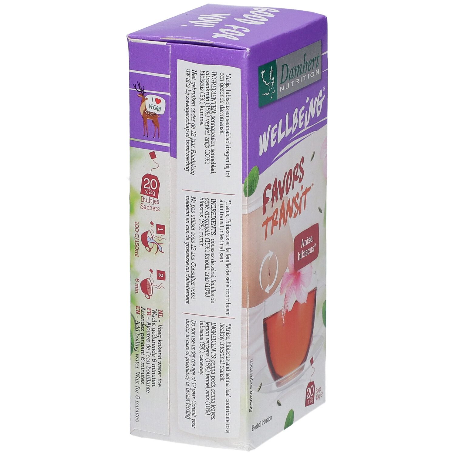 Damhert Tisane Fenouil 20+5 sachets