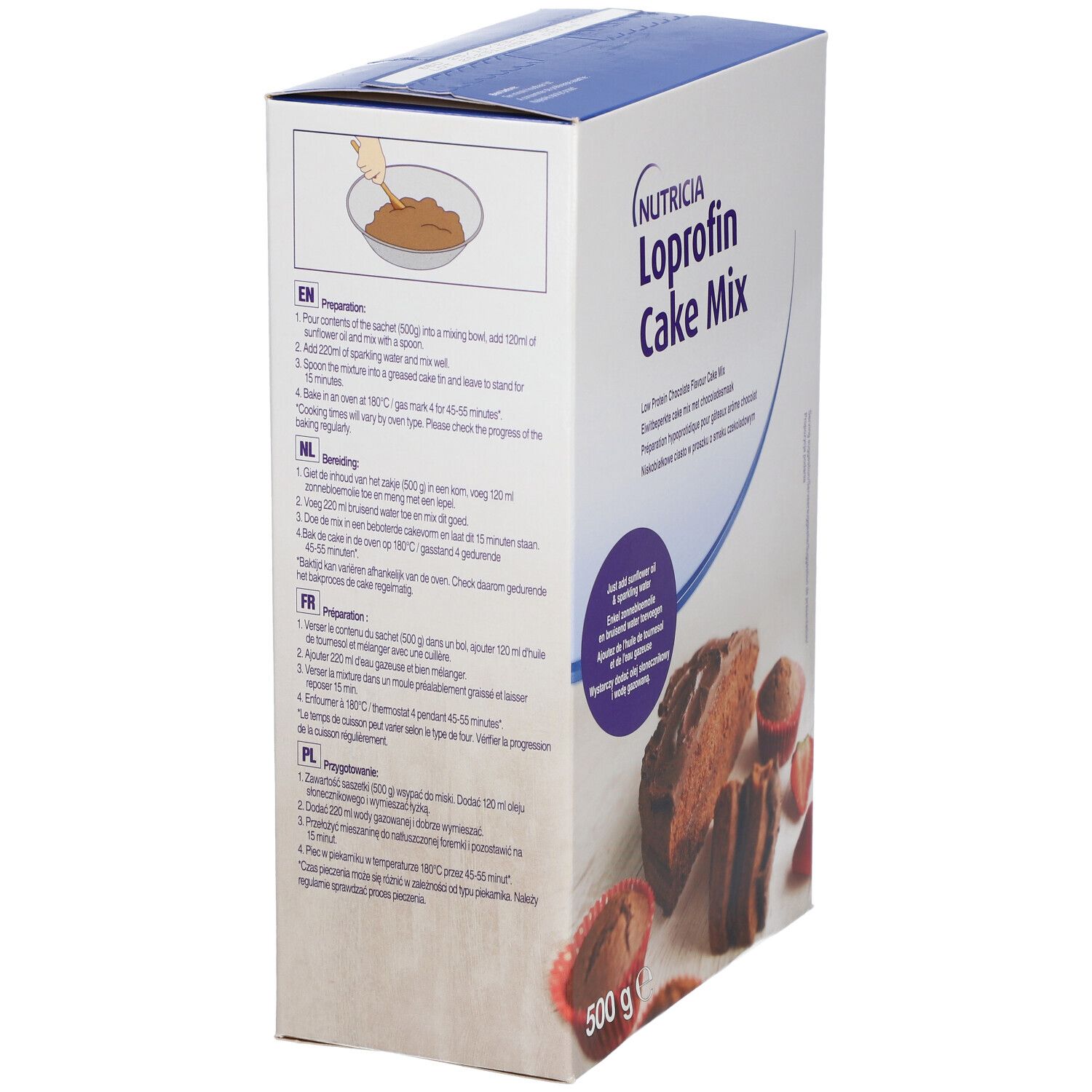 LOPROFIN Cake Mix au chocolat