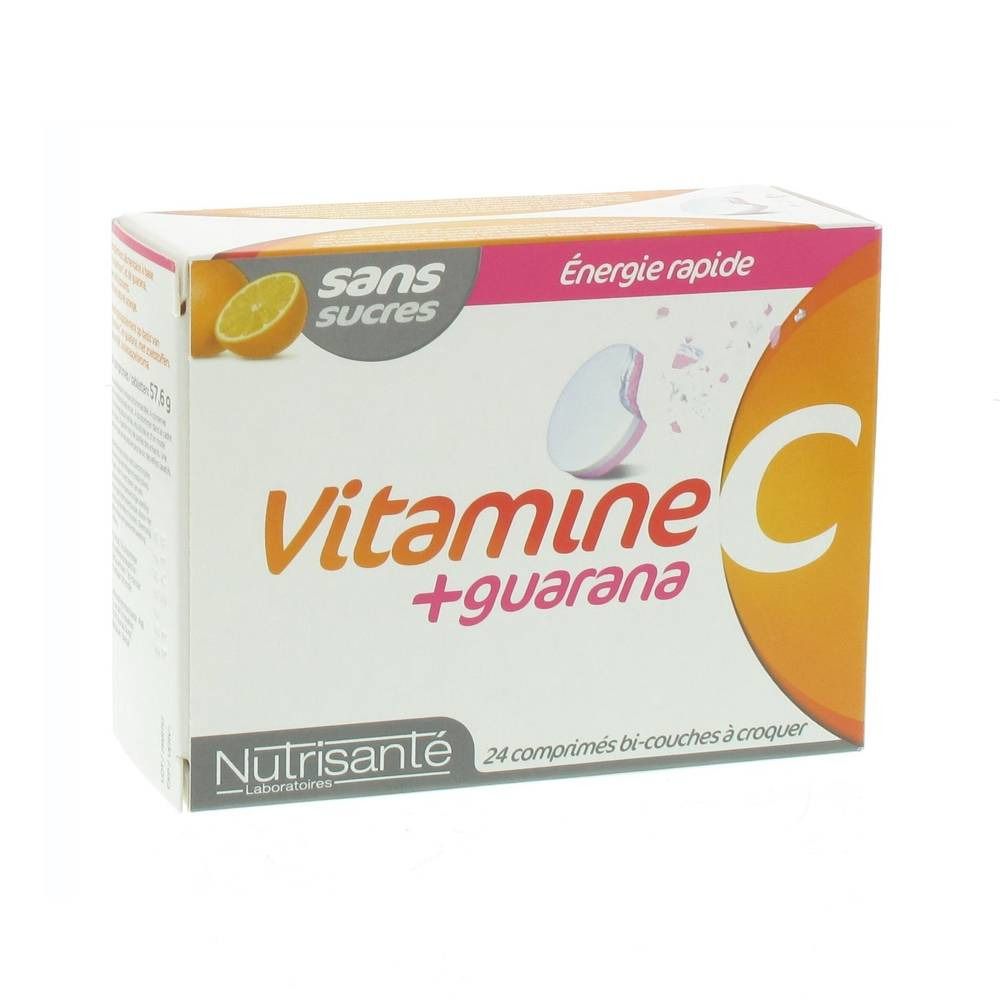 Nutrisanté Vitamine C+Guarana