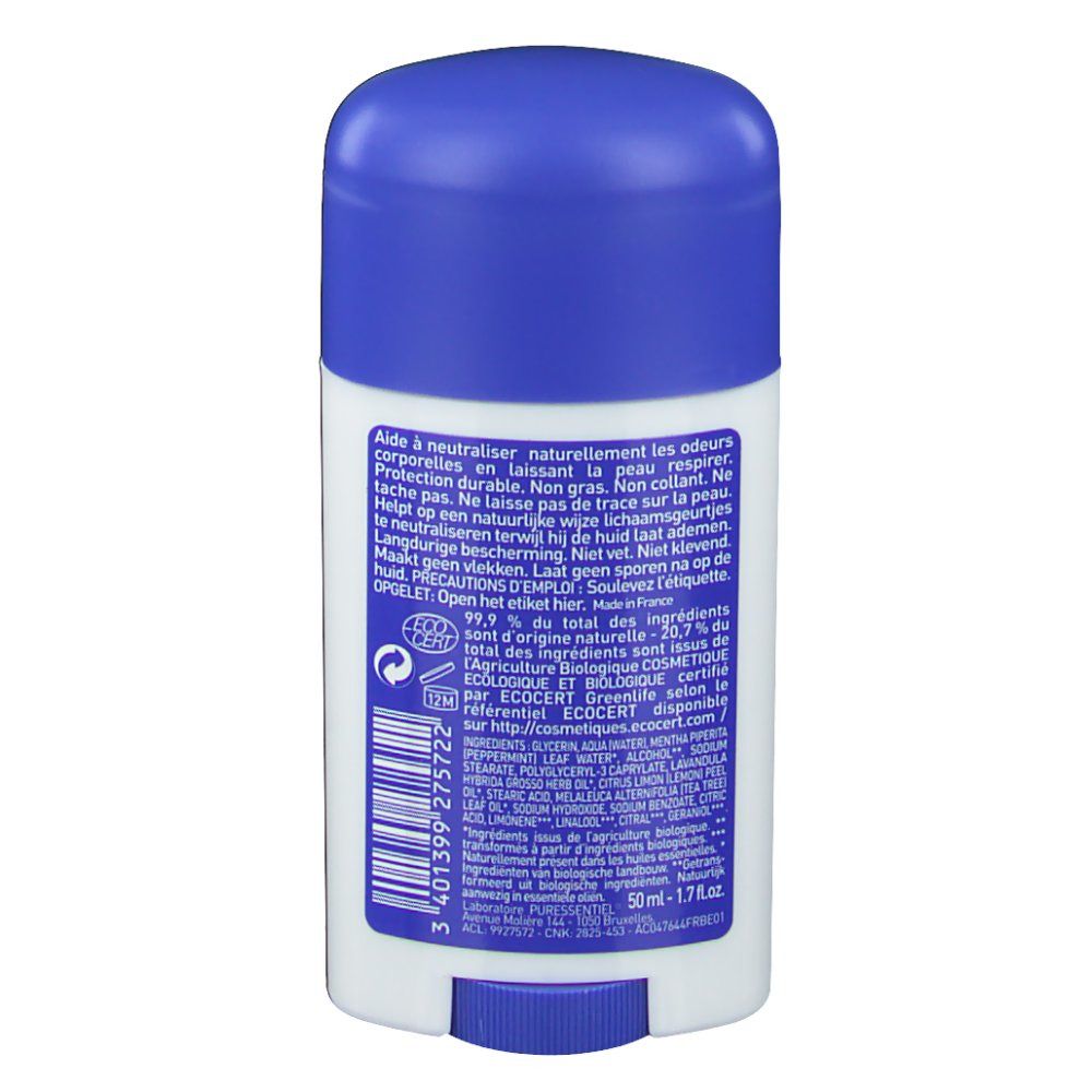 Puressentiel Déo Stick Men Bio