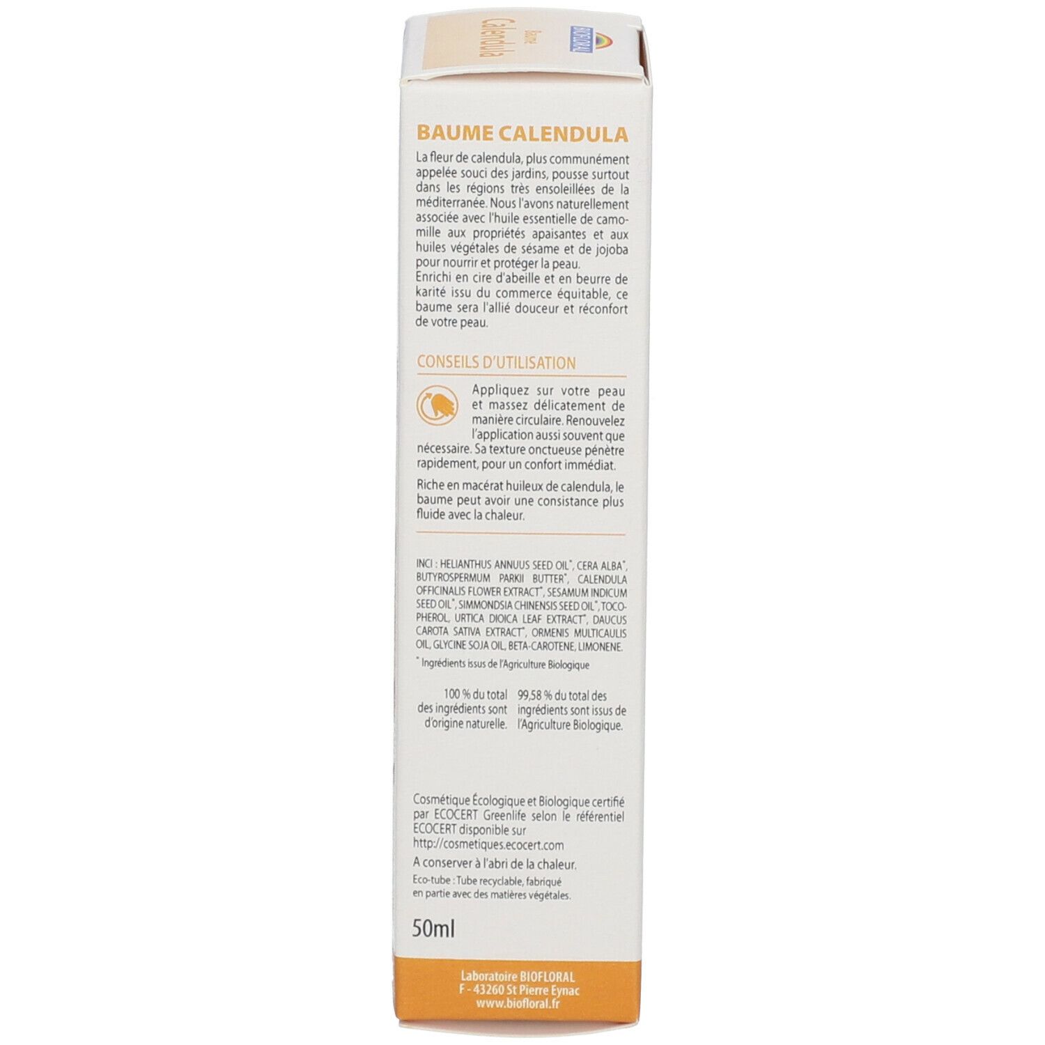 BIOFLORAL Baume calendula