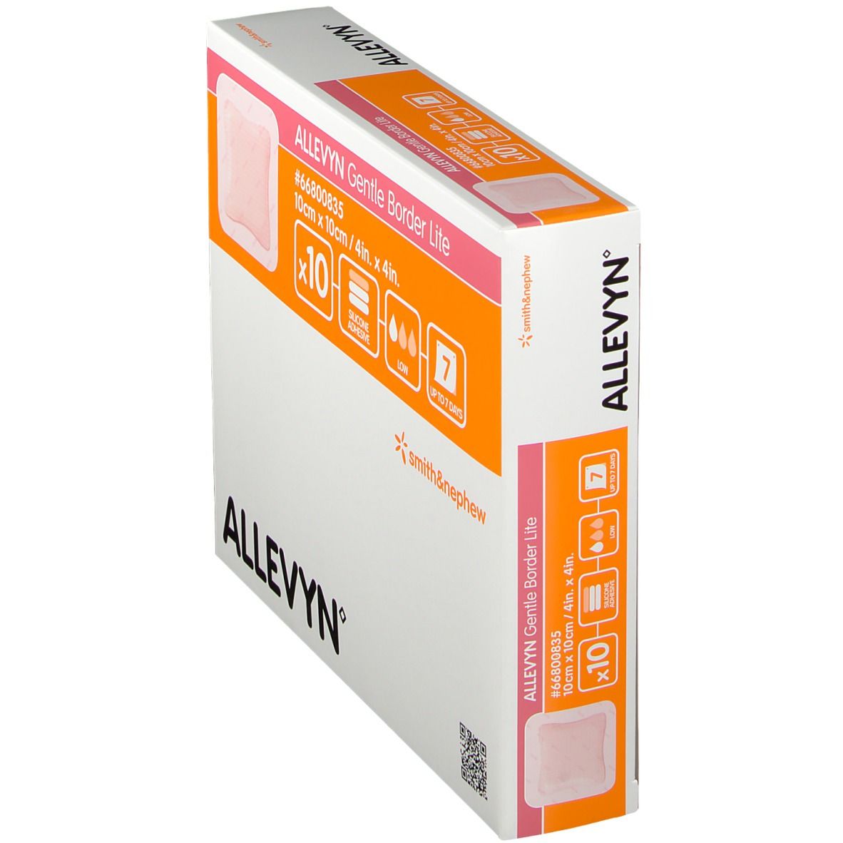 Allevyn Gentle Border Lite 10 x 10 cm