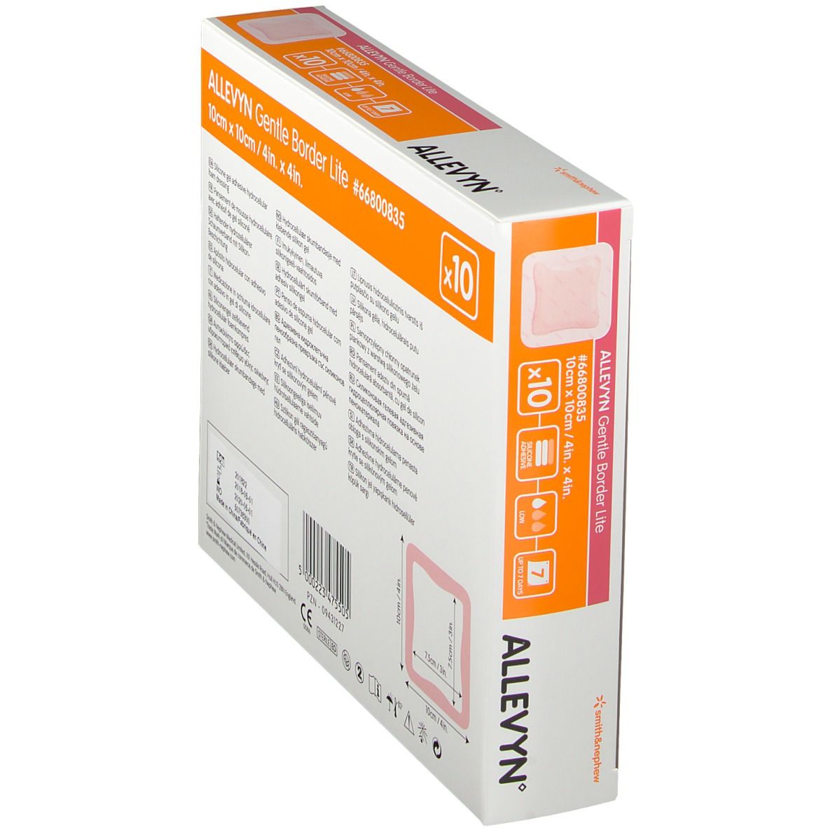 Allevyn Gentle Border Lite 10 x 10 cm